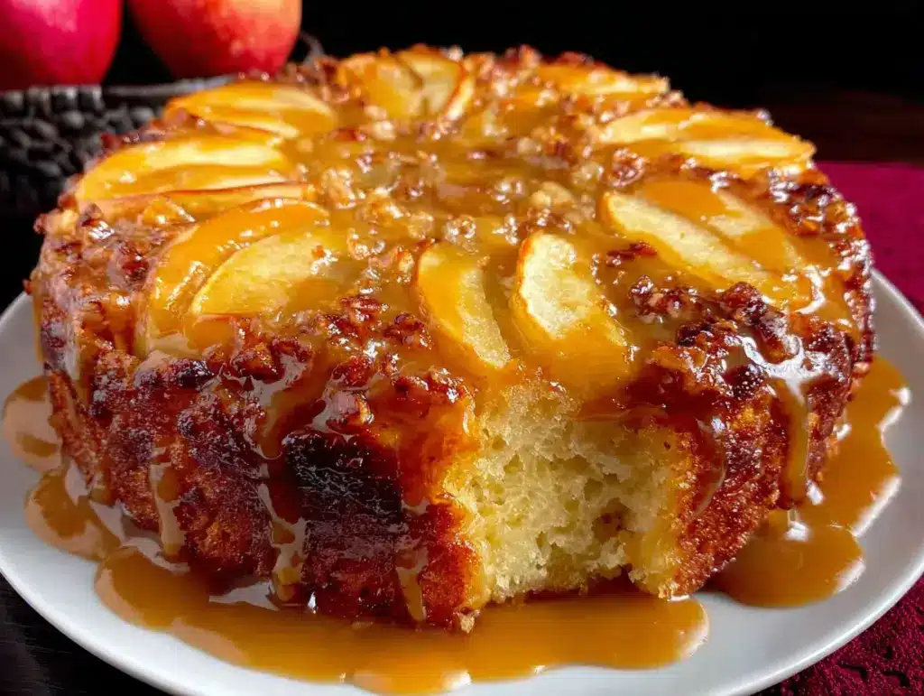 Apfel-Blechkuchen mit Mandelstreuseln - featured image