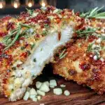 Airfryer-Hähnchenschenkel mit Knoblauch-Parmesan-Kruste - featured image