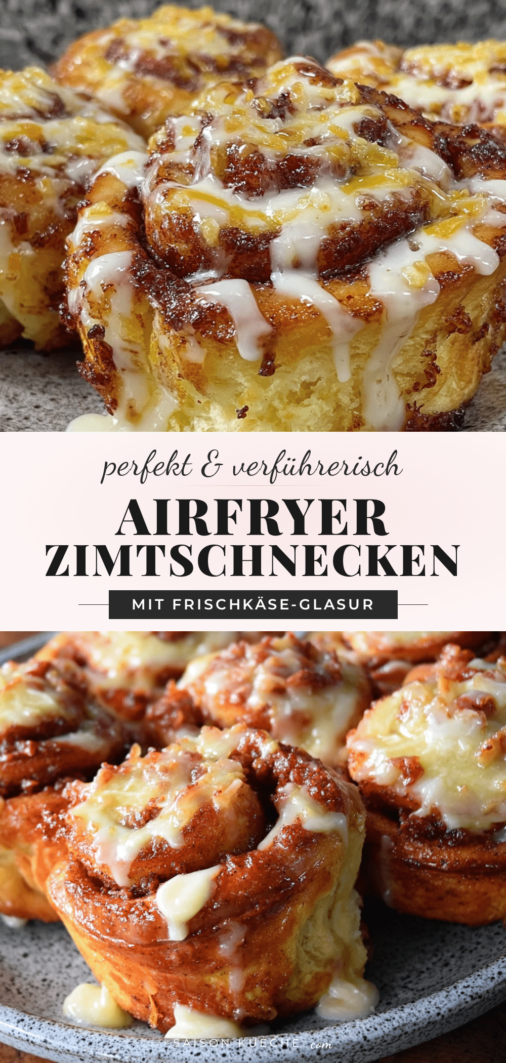 Airfryer Zimtschnecken recipe
