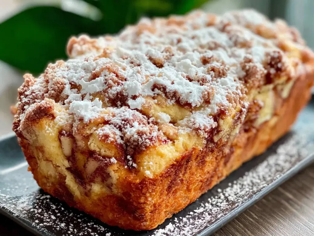 Apfelkuchen vom Blech mit Zimtstreuseln - featured image