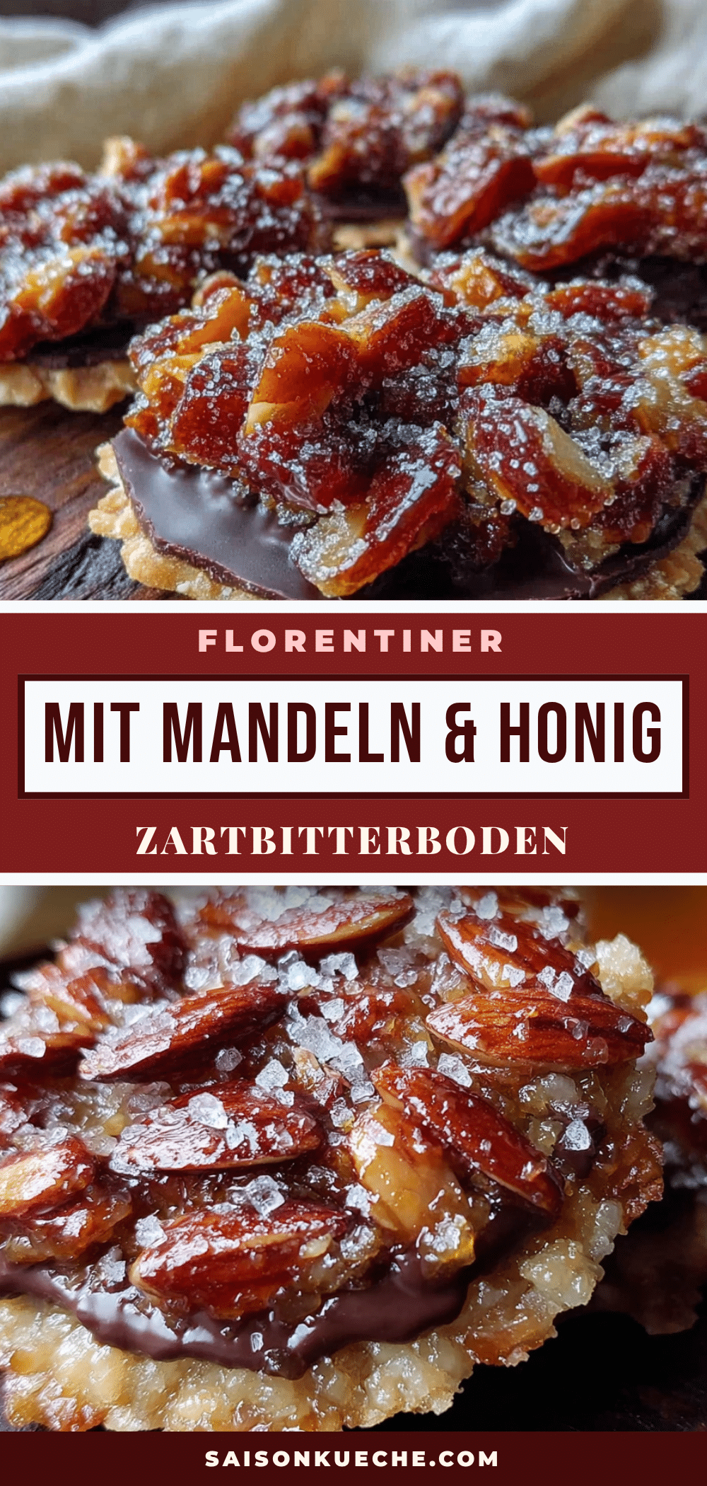 Einfache Florentiner mit Mandeln recipe
