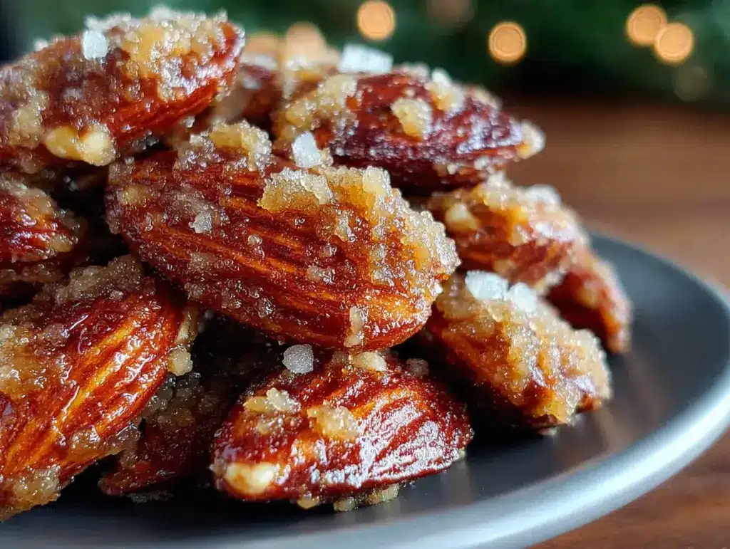 Einfache gebrannte Mandeln im Airfryer - featured image