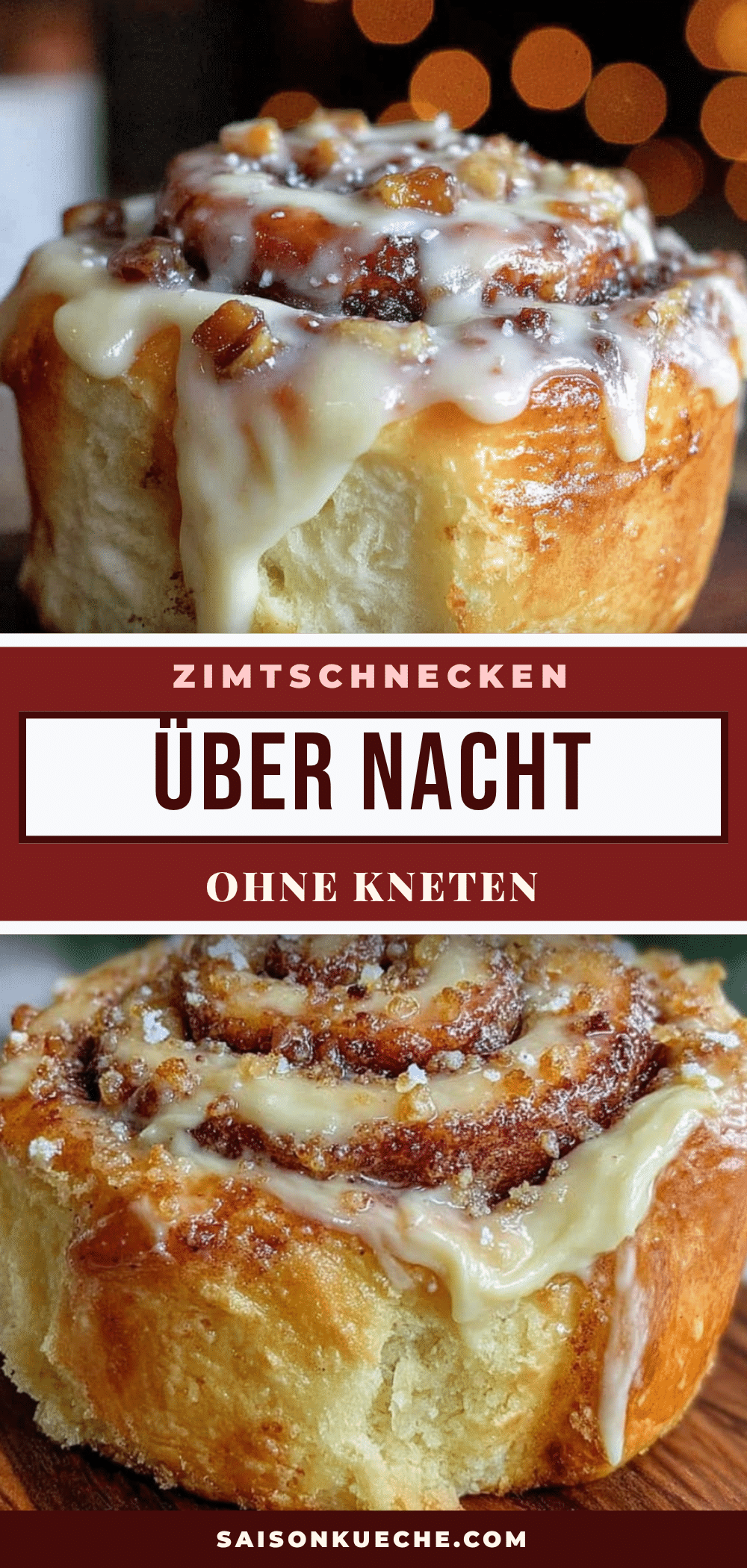 Einfache Zimtschnecken über Nacht recipe