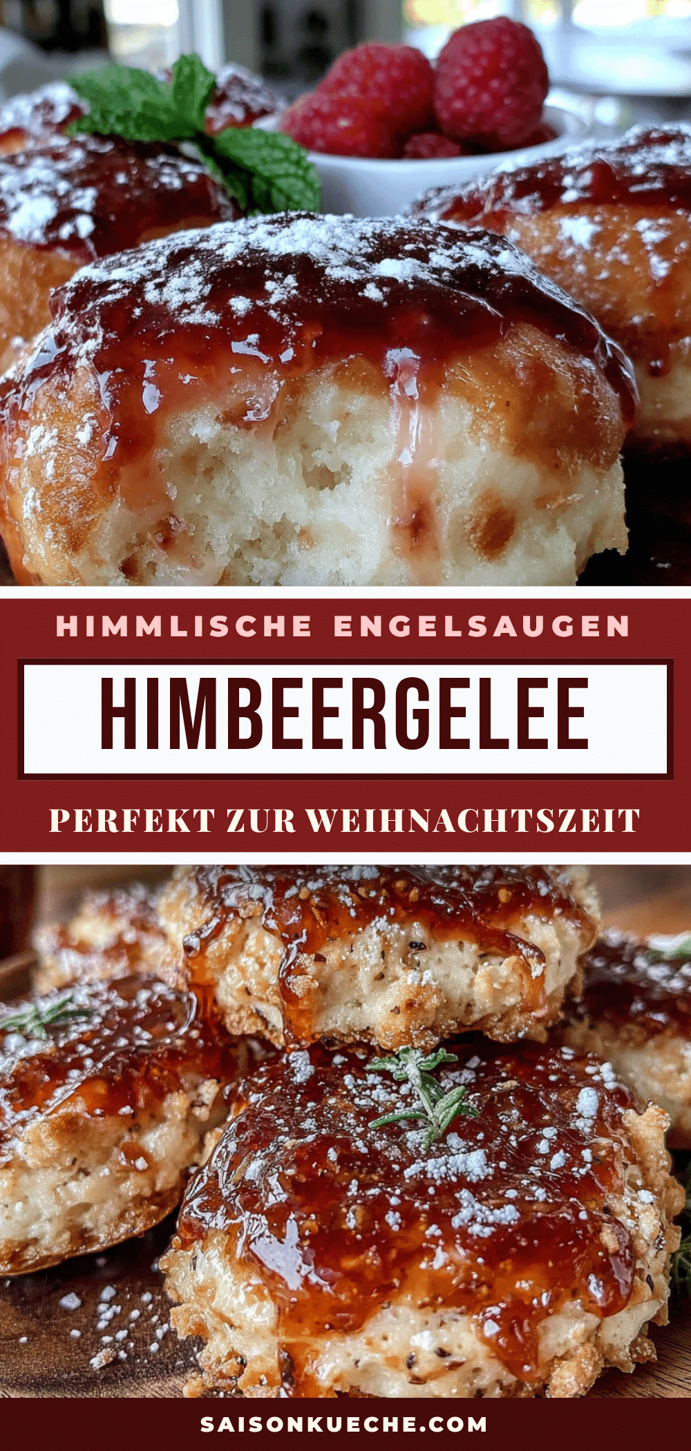 Engelsaugen mit Himbeergelee recipe