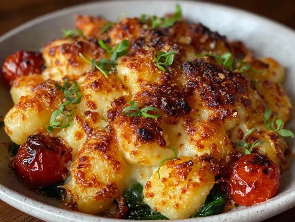 Gnocchi-Auflauf mit Spinat - featured image