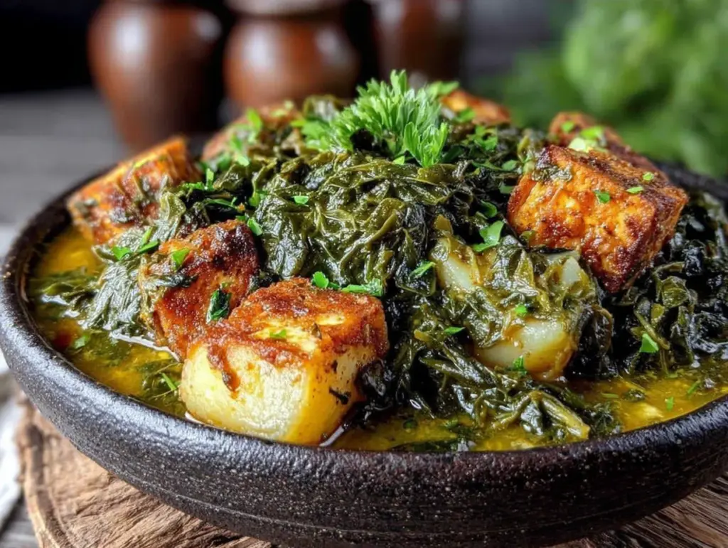 Grünkohl-Eintopf mit Räuchertofu - featured image