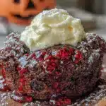 Halloween-Muffins mit flüssigem Kern - featured image