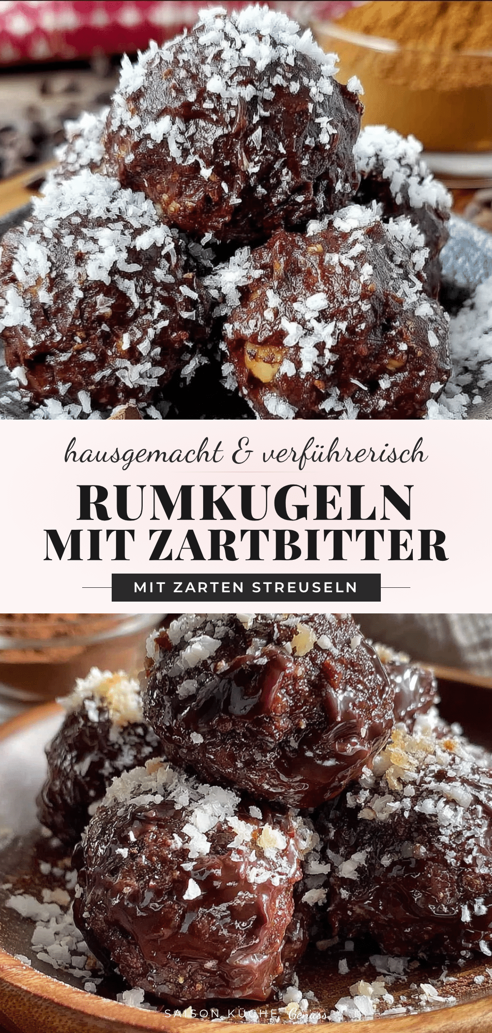 Hausgemachte Rumkugeln recipe