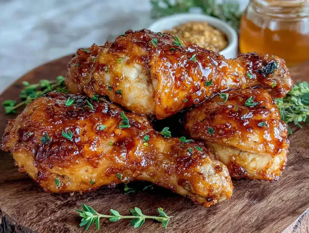 knusprige Airfryer-Hähnchenschenkel - featured image