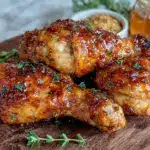 knusprige Airfryer-Hähnchenschenkel - featured image