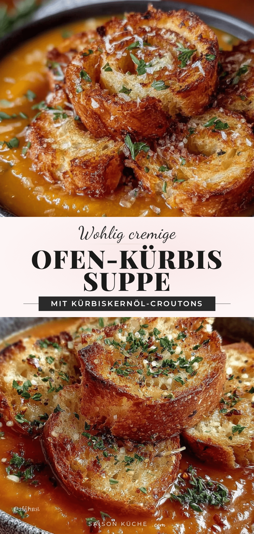 Kürbissuppe aus dem Ofen recipe