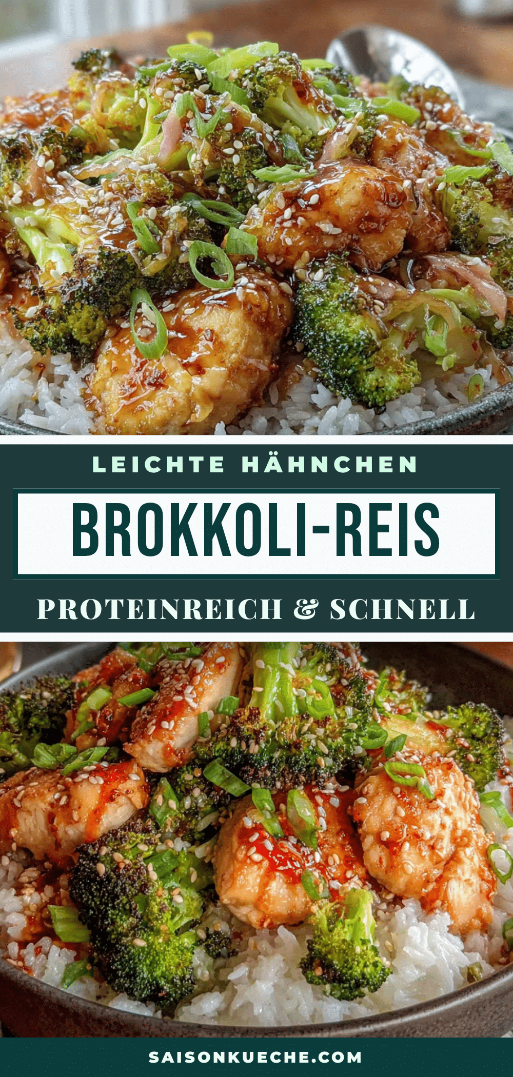 leichte Hähnchen-Brokkoli-Reispfanne recipe