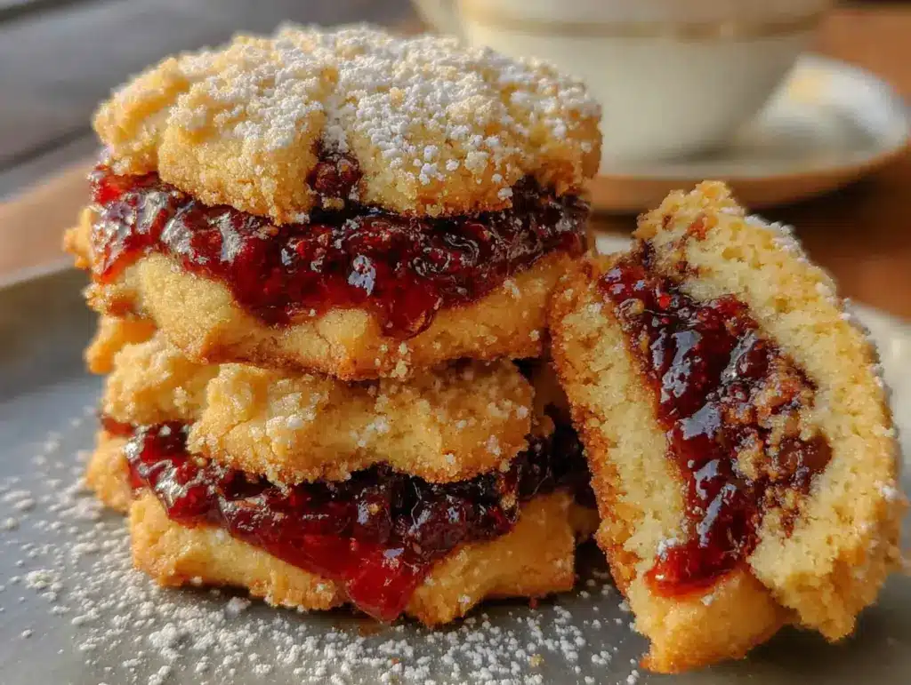 Linzer Plätzchen mit Haselnuss - featured image