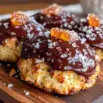 Orangenplätzchen mit Zartbitter-Glasur - featured image