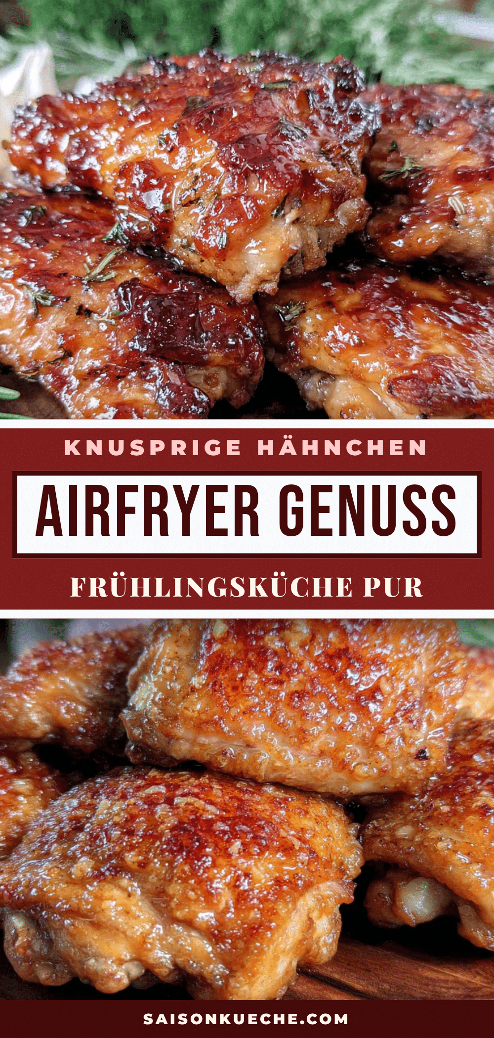 perfekte airfryer hähnchenschenkel recipe