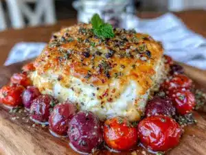 Schnelle Airfryer Feta-Päckchen mit Honig und Tomaten - featured image