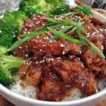 Schnelle Teriyaki-Hähnchen-Bowl mit Brokkoli - featured image