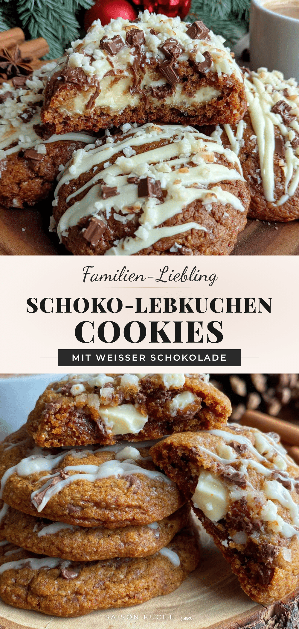 Schoko-Lebkuchen-Cookies recipe