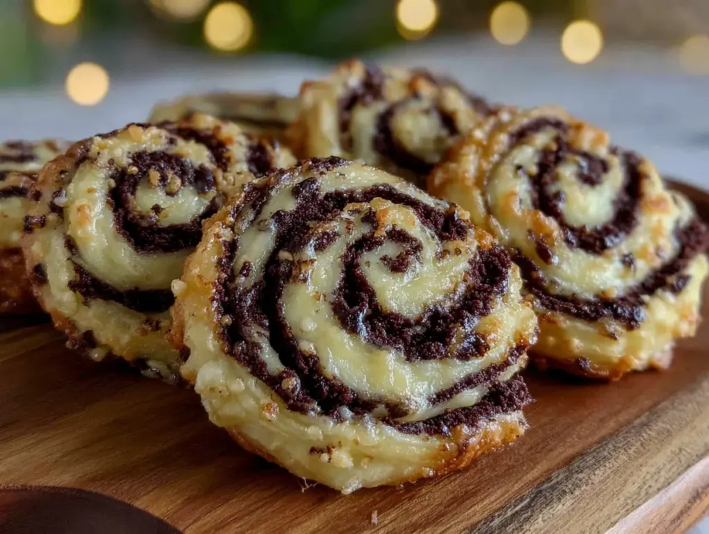 Schwarz-Weiß-Spiralkekse Rezept - featured image