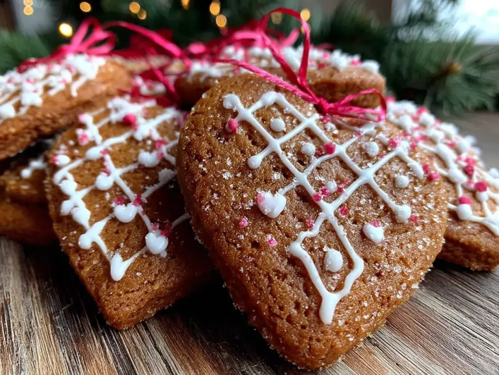 Selbstgemachte Lebkuchen-Anhänger - featured image