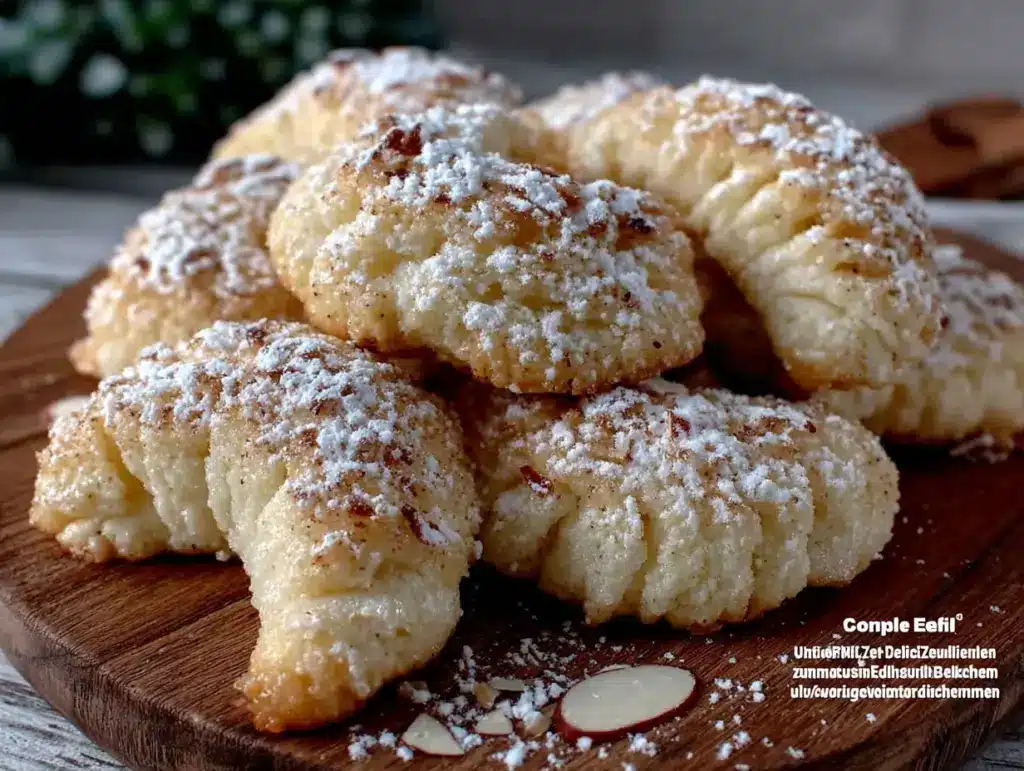 Vanillekipferl ohne Kühlzeit - featured image
