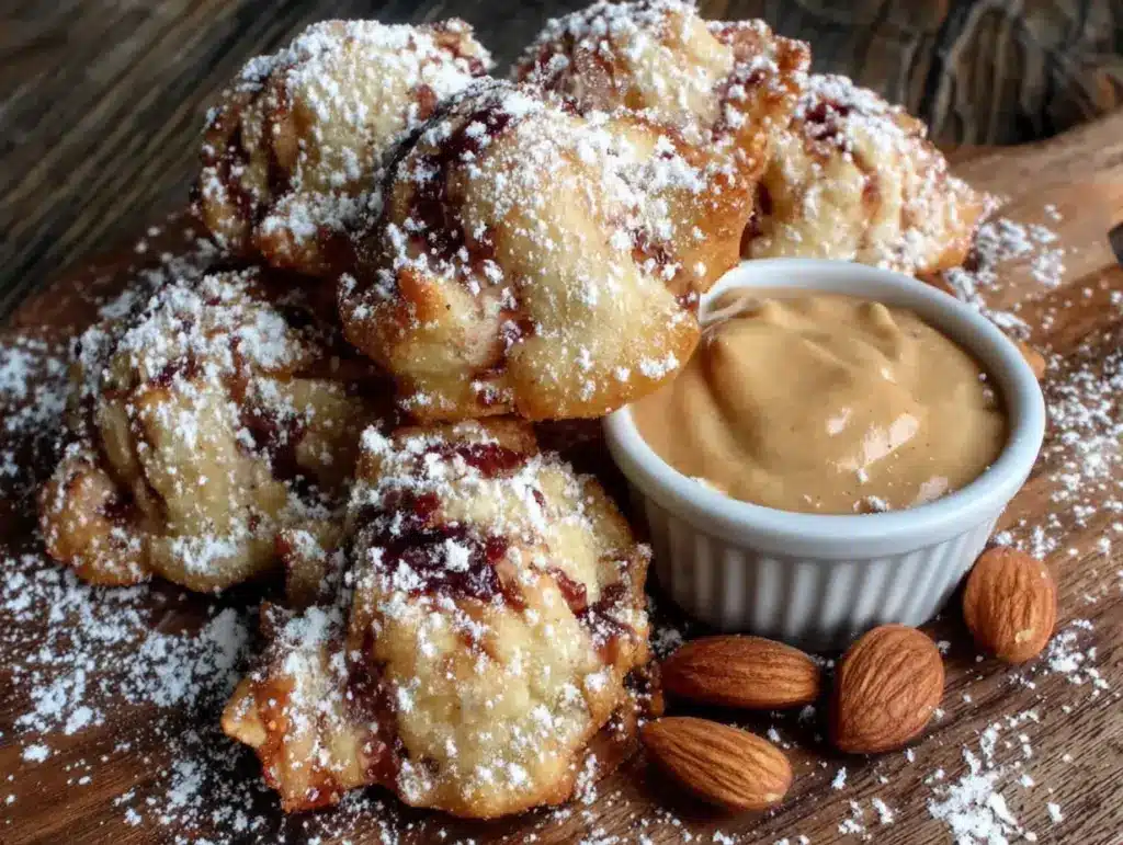 vegane Vanillekipferl mit Mandelmus - featured image
