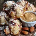 vegane Vanillekipferl mit Mandelmus - featured image