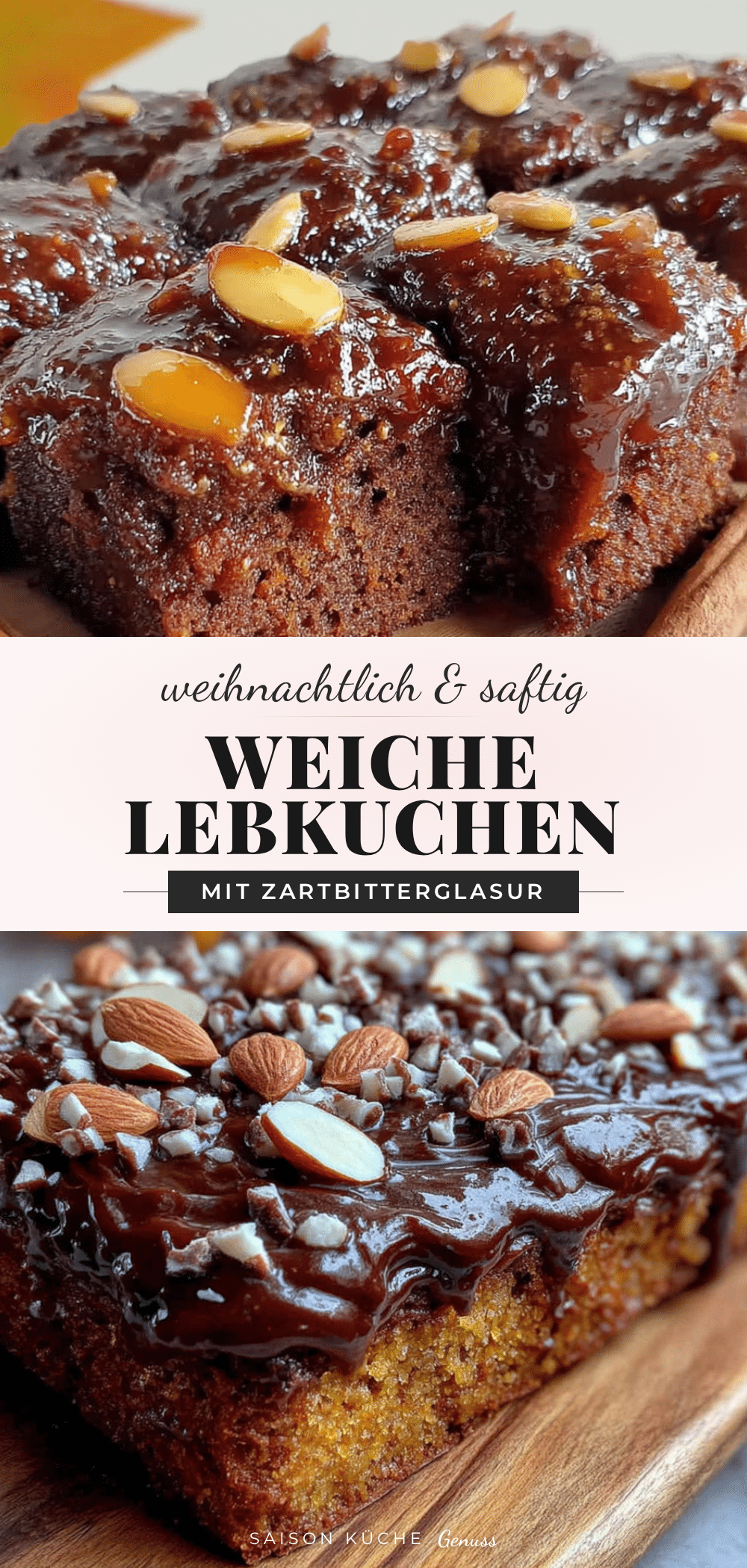 weiche Lebkuchen vom Blech recipe