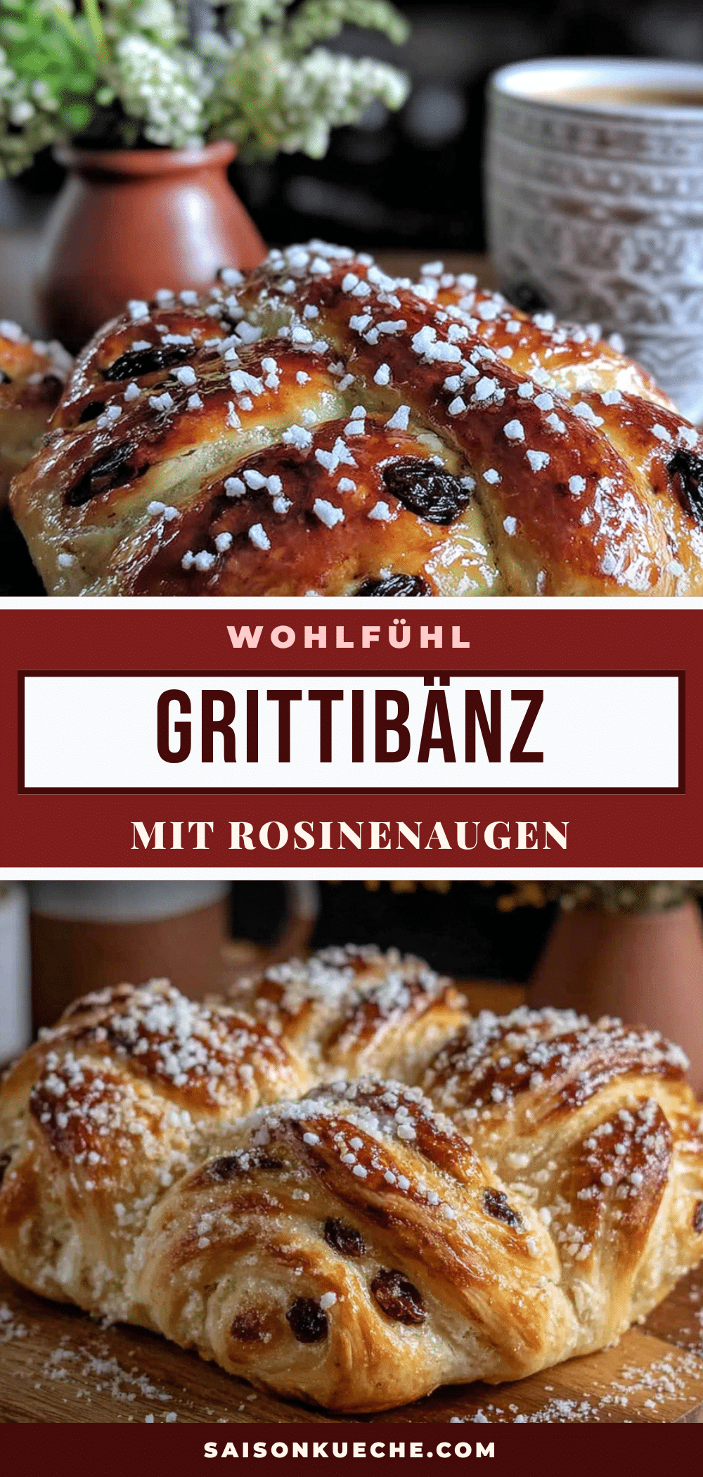 Wohlfühl-Grittibänz mit Rosinenaugen recipe