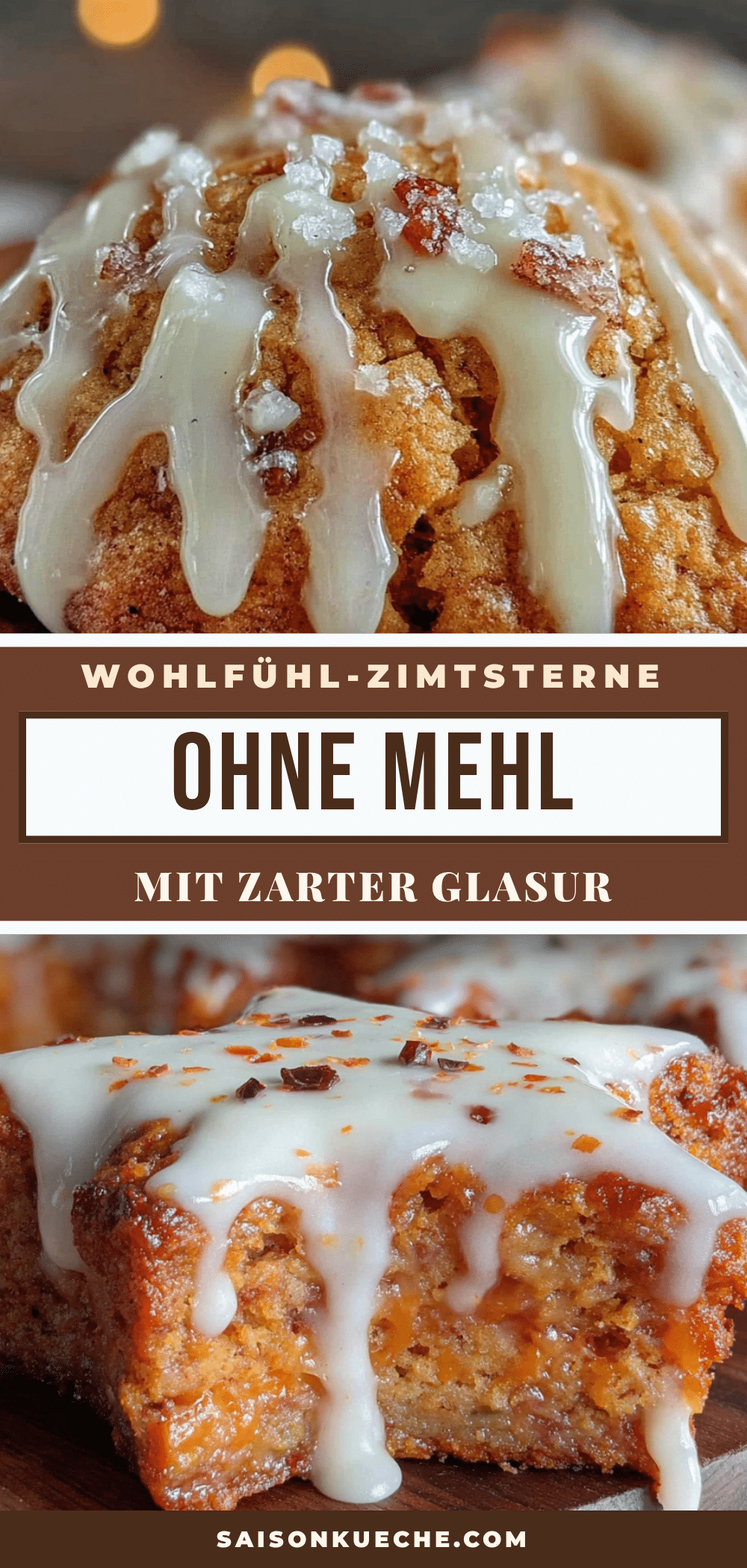 Zimtsterne ohne Mehl recipe